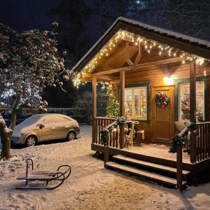 Снять просторный дом с баней на новый год: волшебство праздника в кругу близких